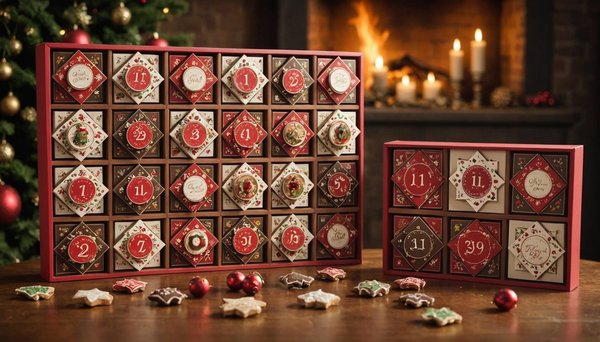Découvrez les saveurs exceptionnelles des calendriers de l'avent artisanaux
