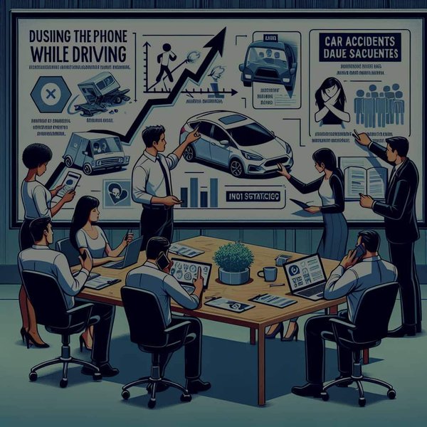 Comment créer une campagne de sensibilisation sur les dangers de l'usage du téléphone au volant ?